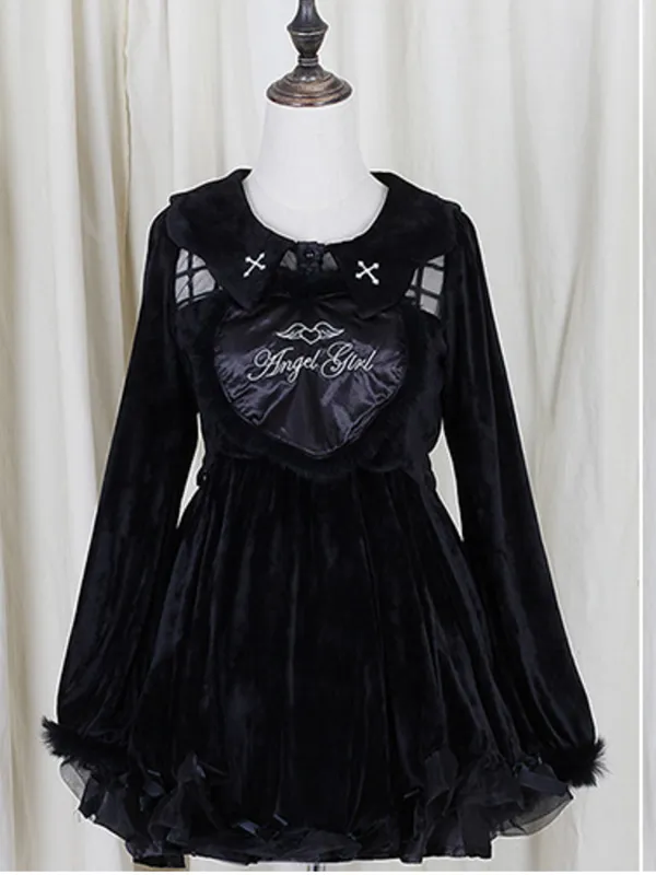 angel vs devil lolita dress
