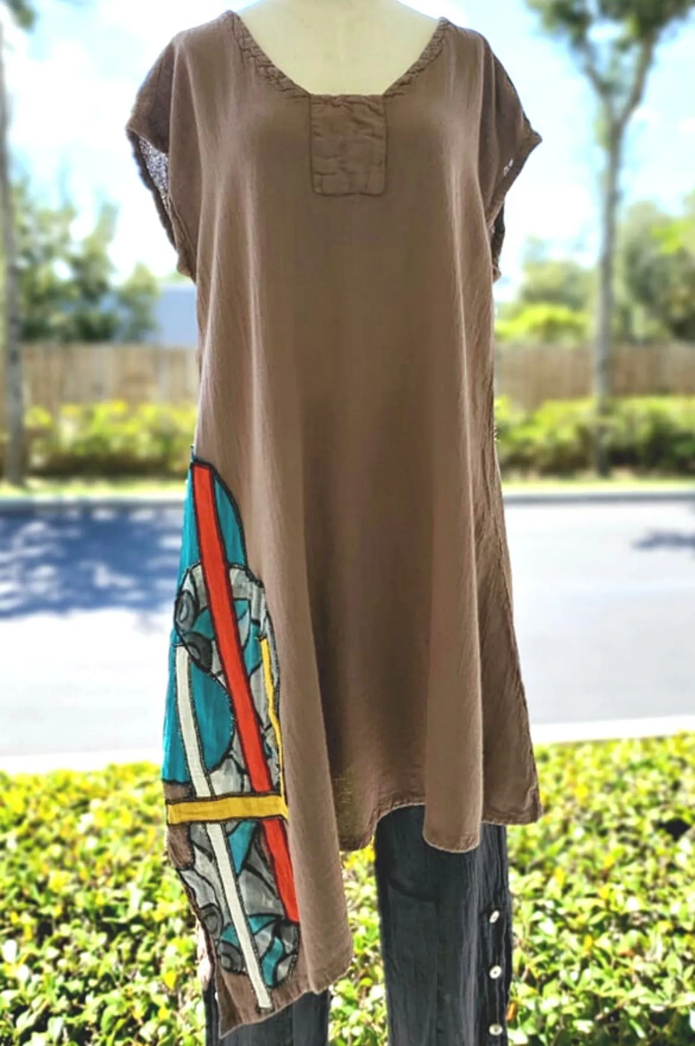 Belen Embellished Tunic Top in Sale Colors
