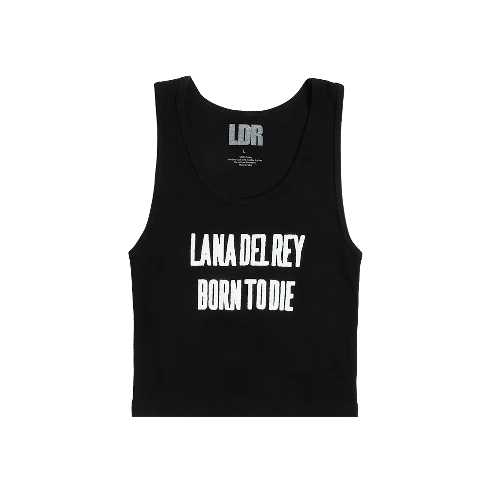 Black Tank Top Born To Die