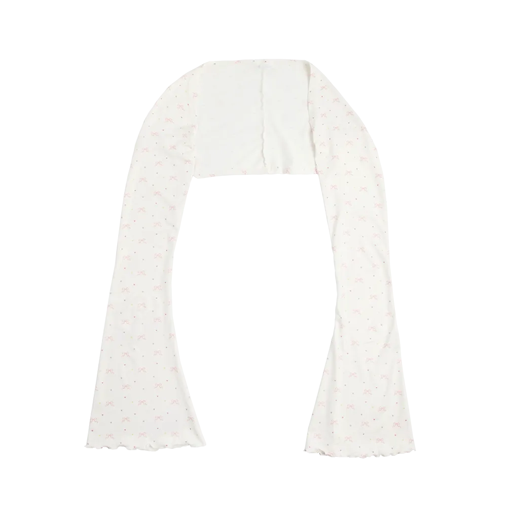 Bolero In Bow Print