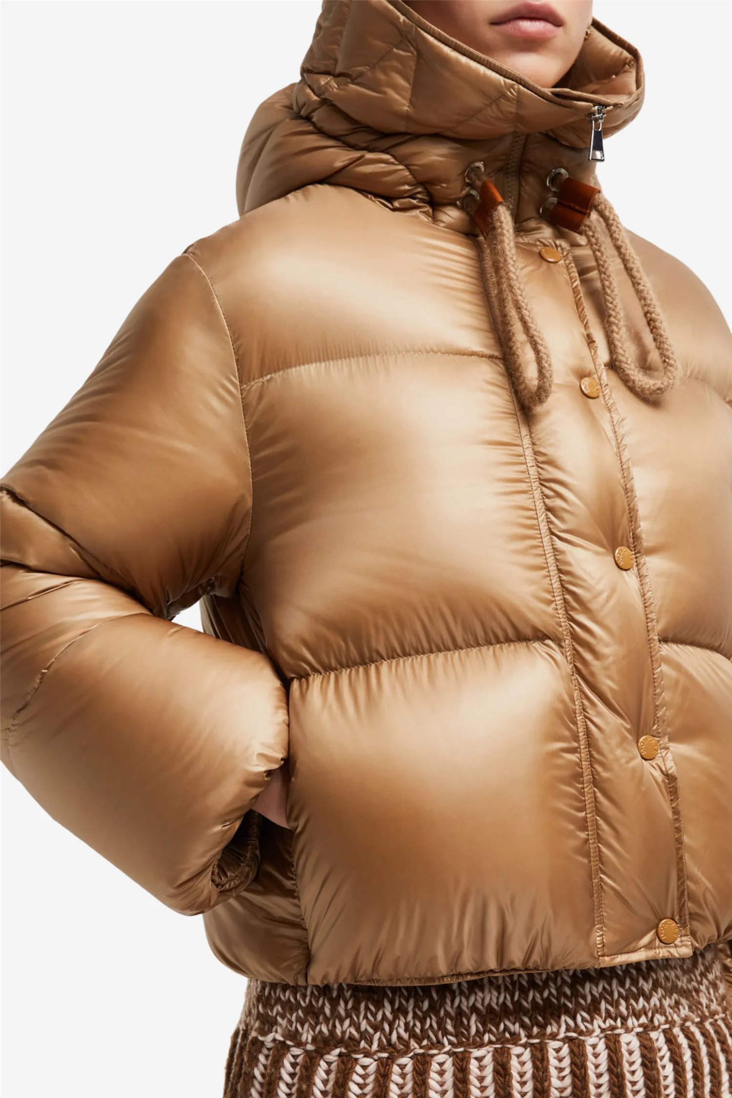 Borey Down Jacket Camel Beige