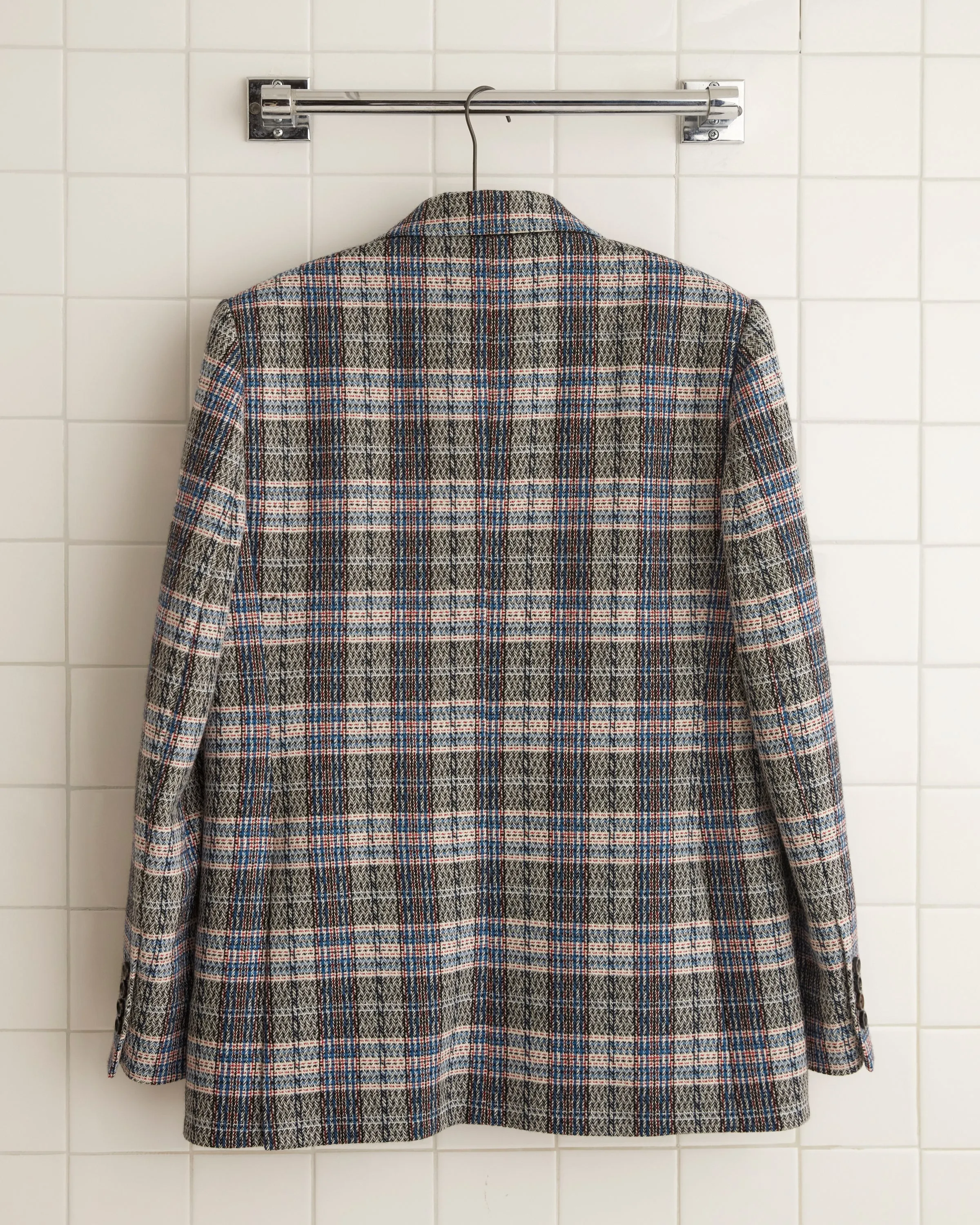 Cartographer Plaid Suit Jacket - 44