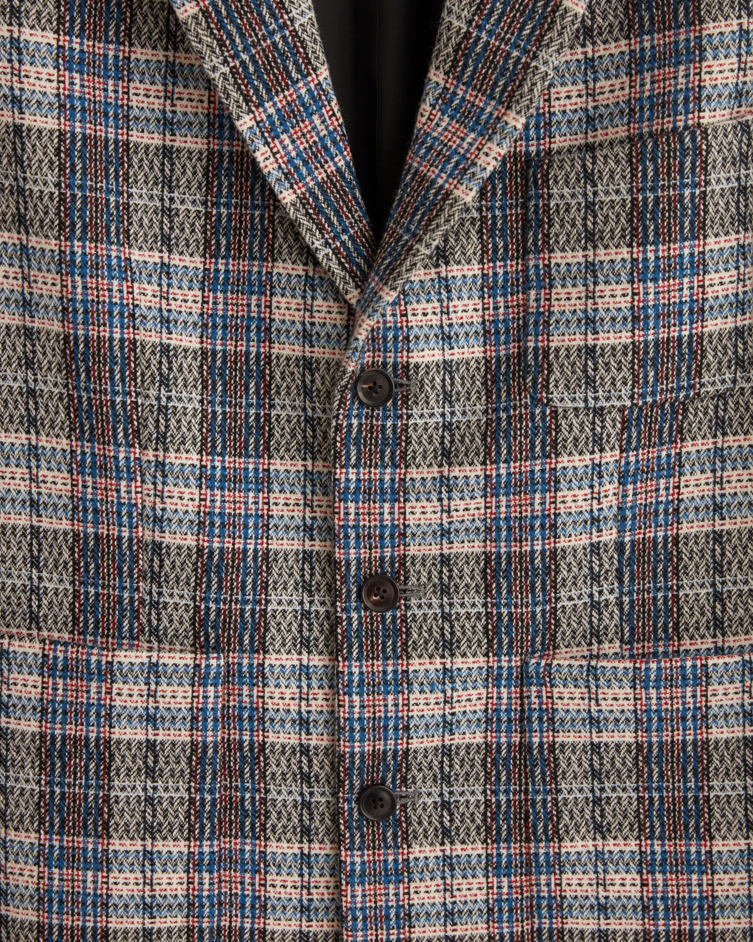 Cartographer Plaid Suit Jacket - 44