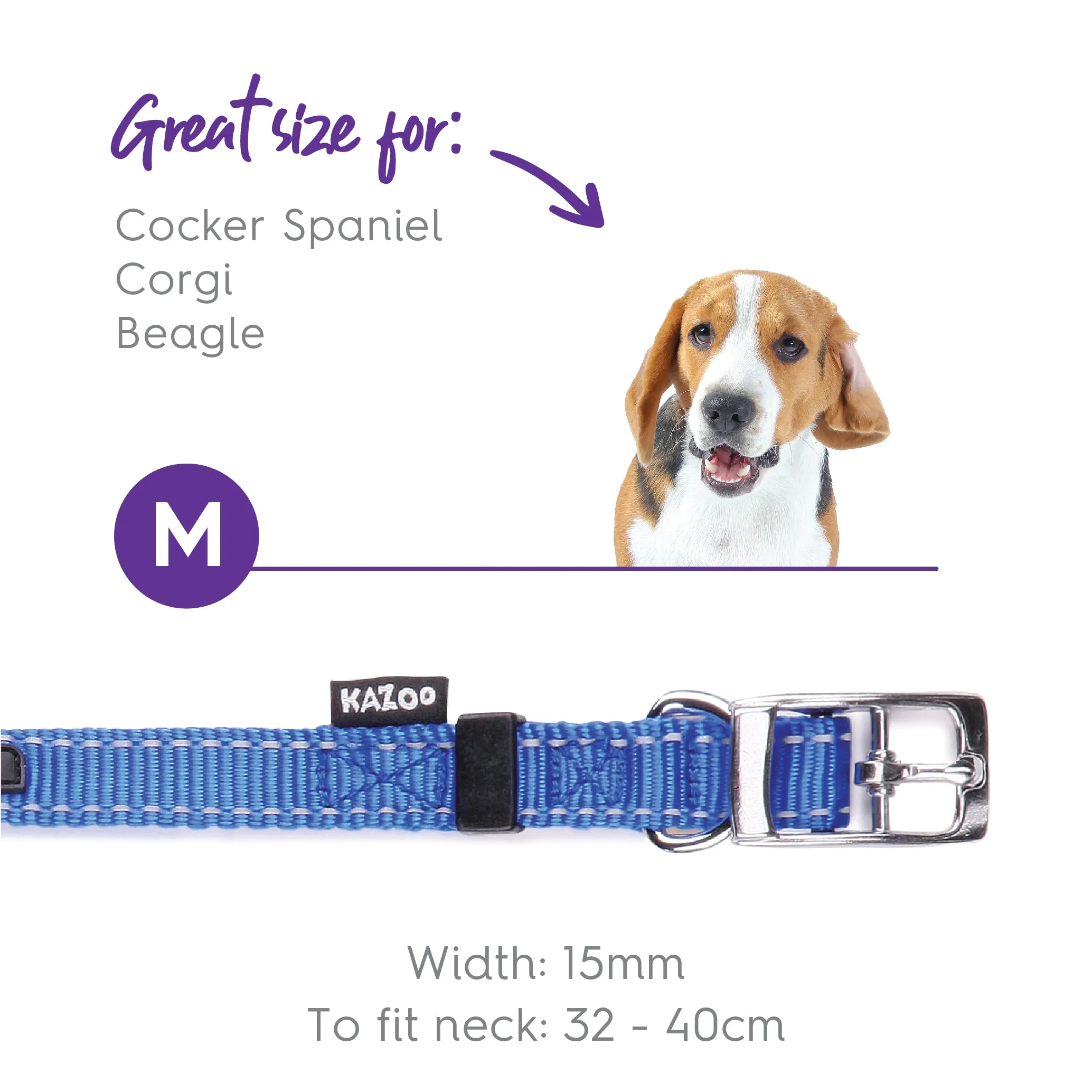 Classic Dog Collar - Blue