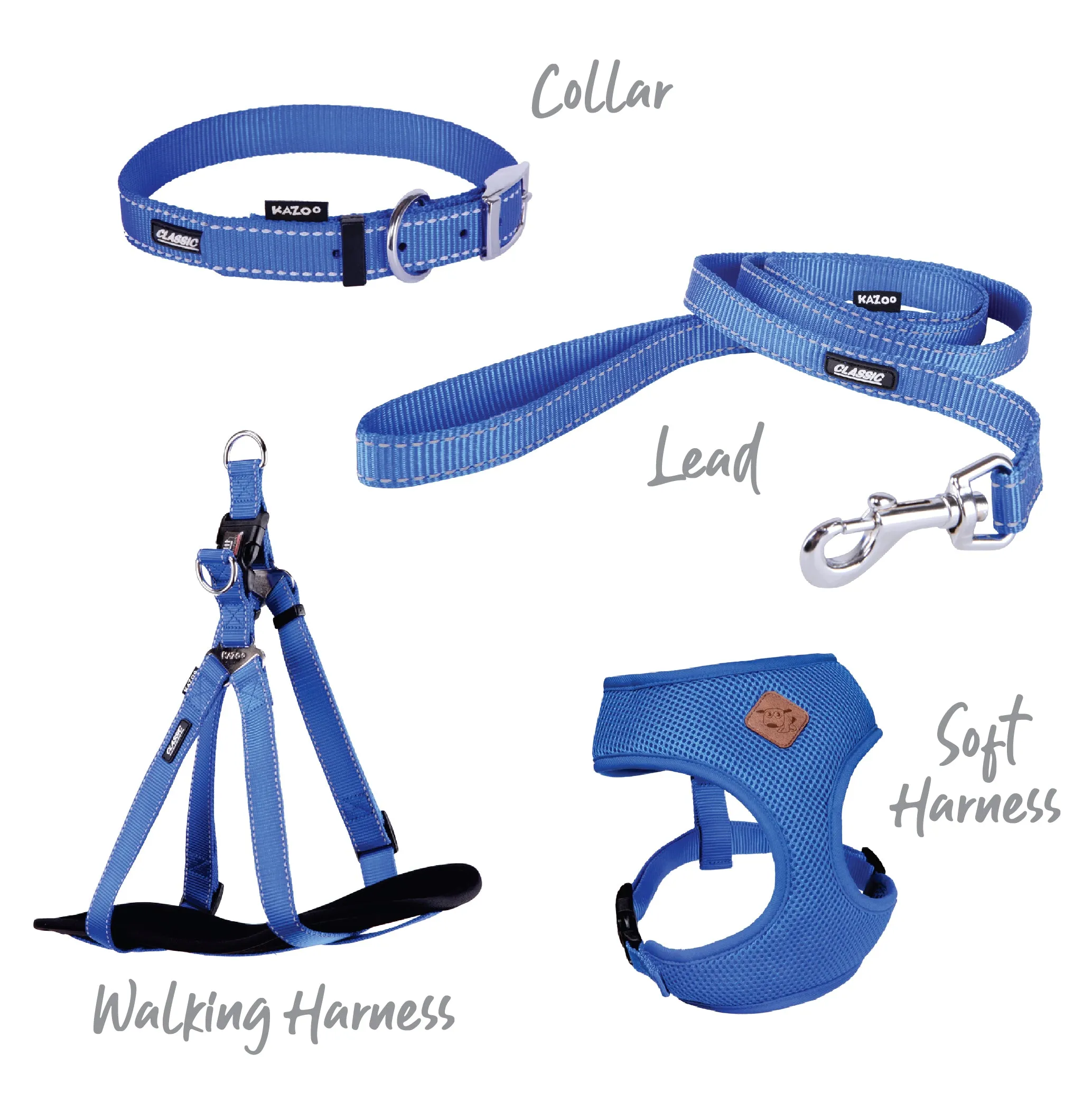 Classic Dog Collar - Blue