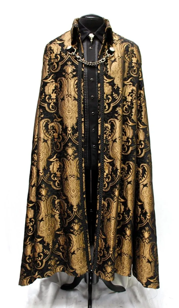 CLOAK OF DARKNESS - GOLD AND BLACK TAPESTRY