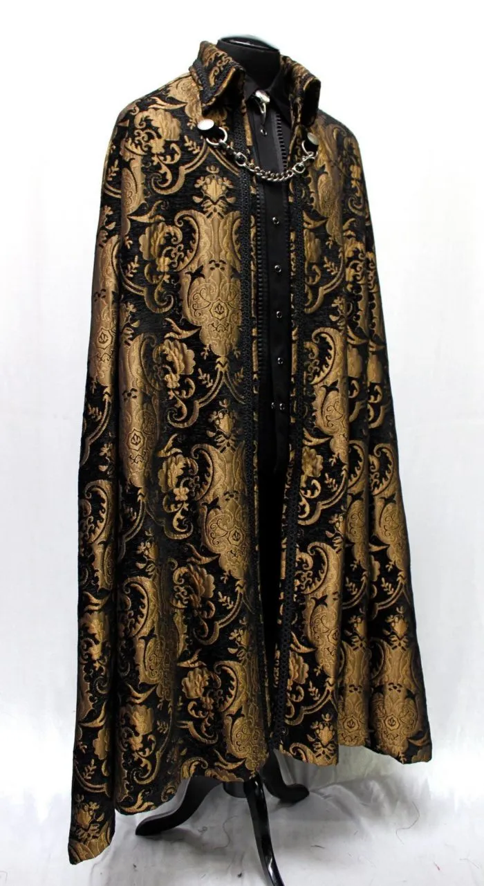 CLOAK OF DARKNESS - GOLD AND BLACK TAPESTRY