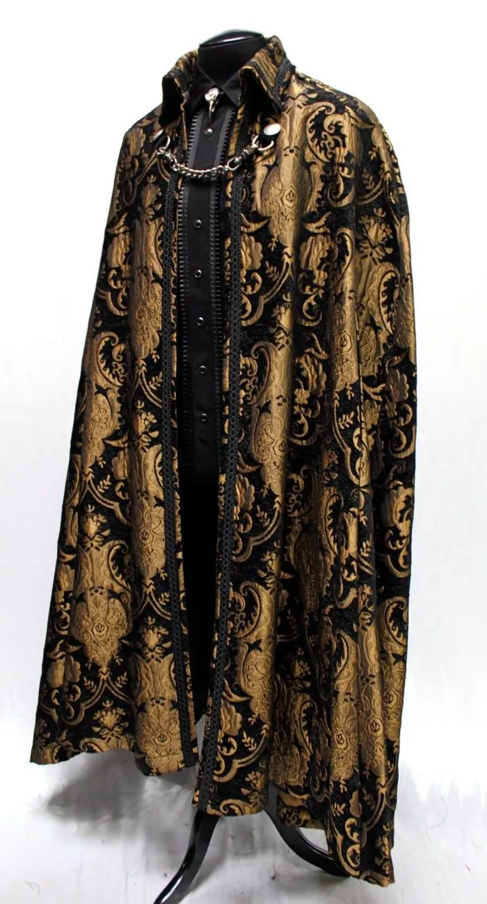 CLOAK OF DARKNESS - GOLD AND BLACK TAPESTRY