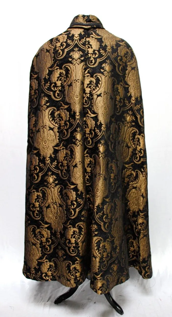 CLOAK OF DARKNESS - GOLD AND BLACK TAPESTRY