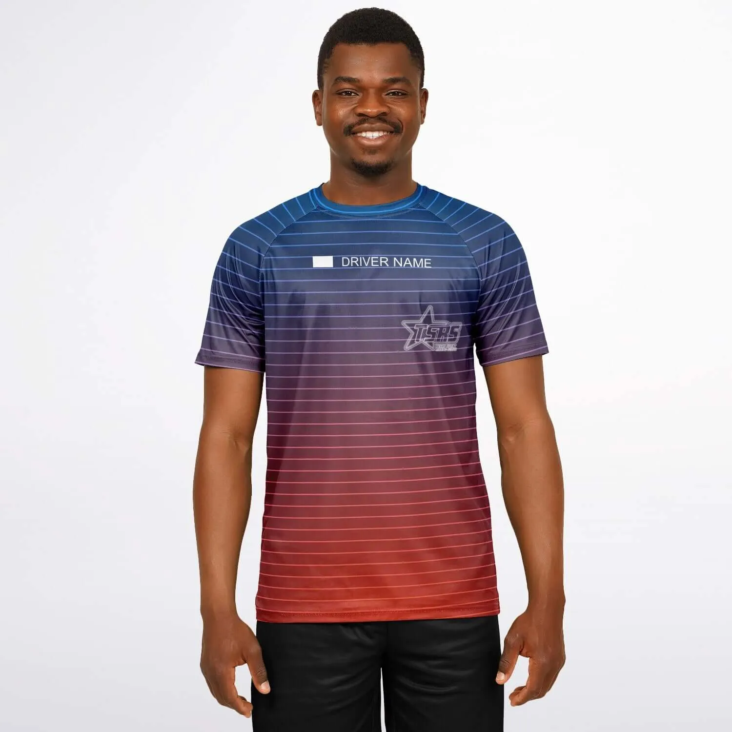 DRIVEN | TSRS '24 | Karting Underwear Top - Short Sleeve - Adult - Red/Blue