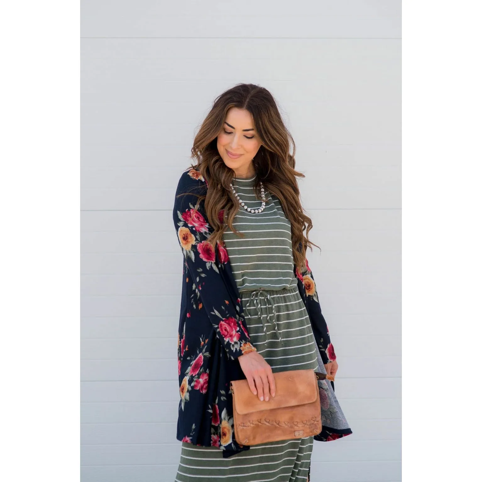 Floral Tunic Cardigan