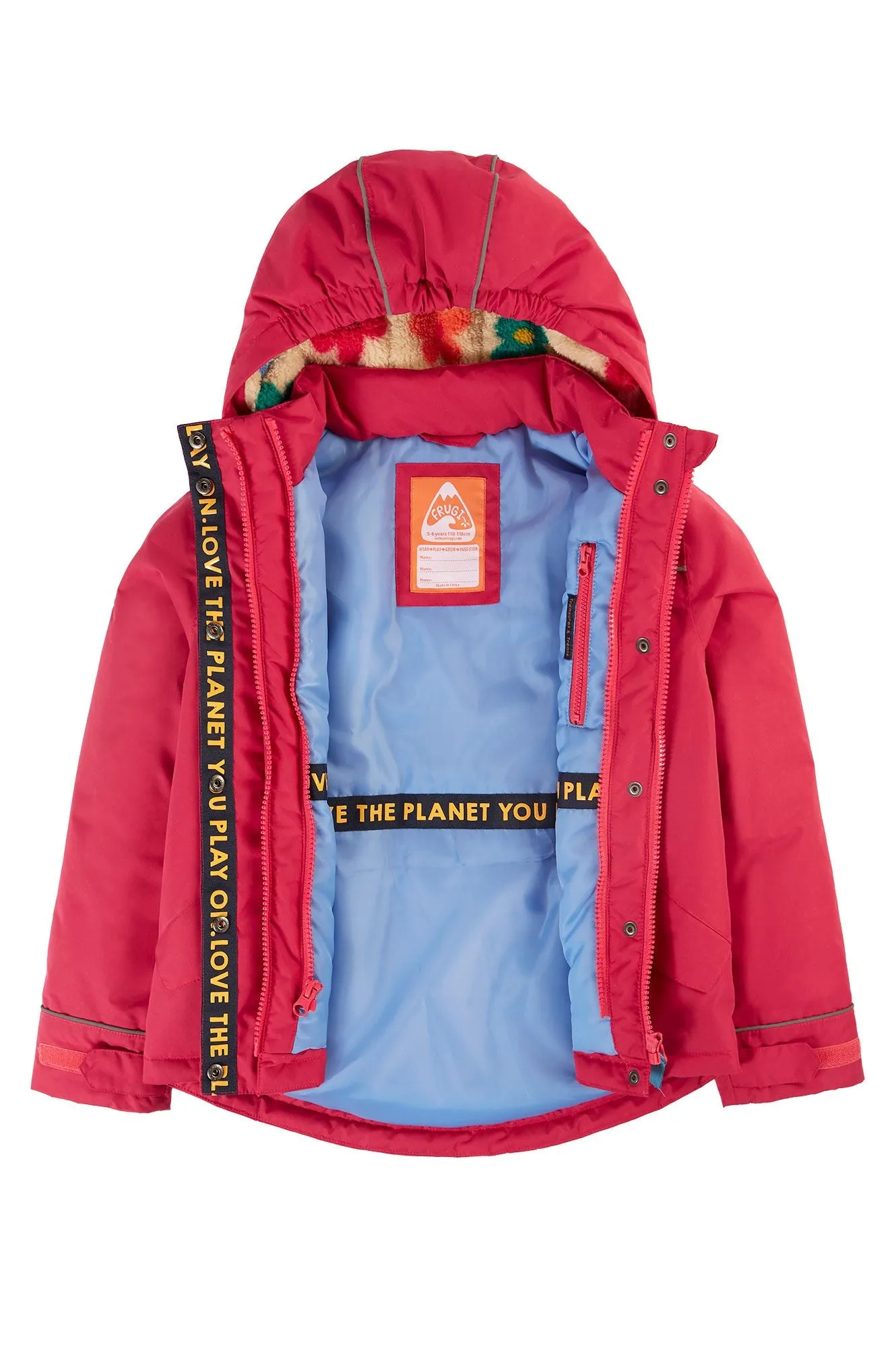 Frugi 3 In 1 Rambler Coat 500044A4sdfp Snapdragon