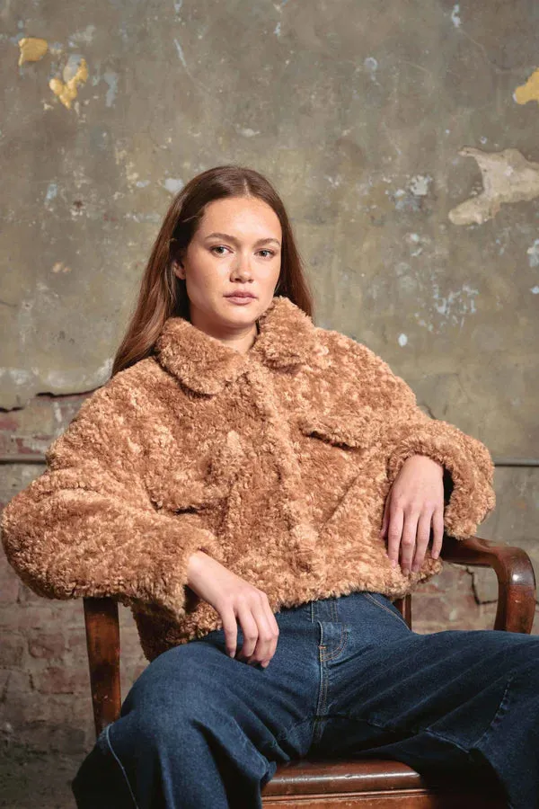 Gingerbread Latte Sherpa Jacket