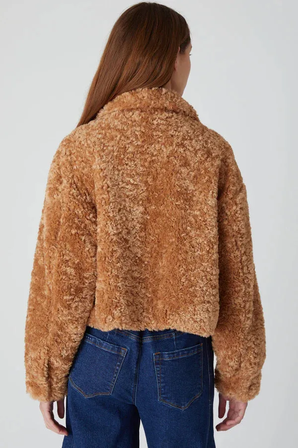 Gingerbread Latte Sherpa Jacket