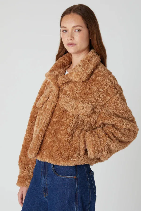 Gingerbread Latte Sherpa Jacket