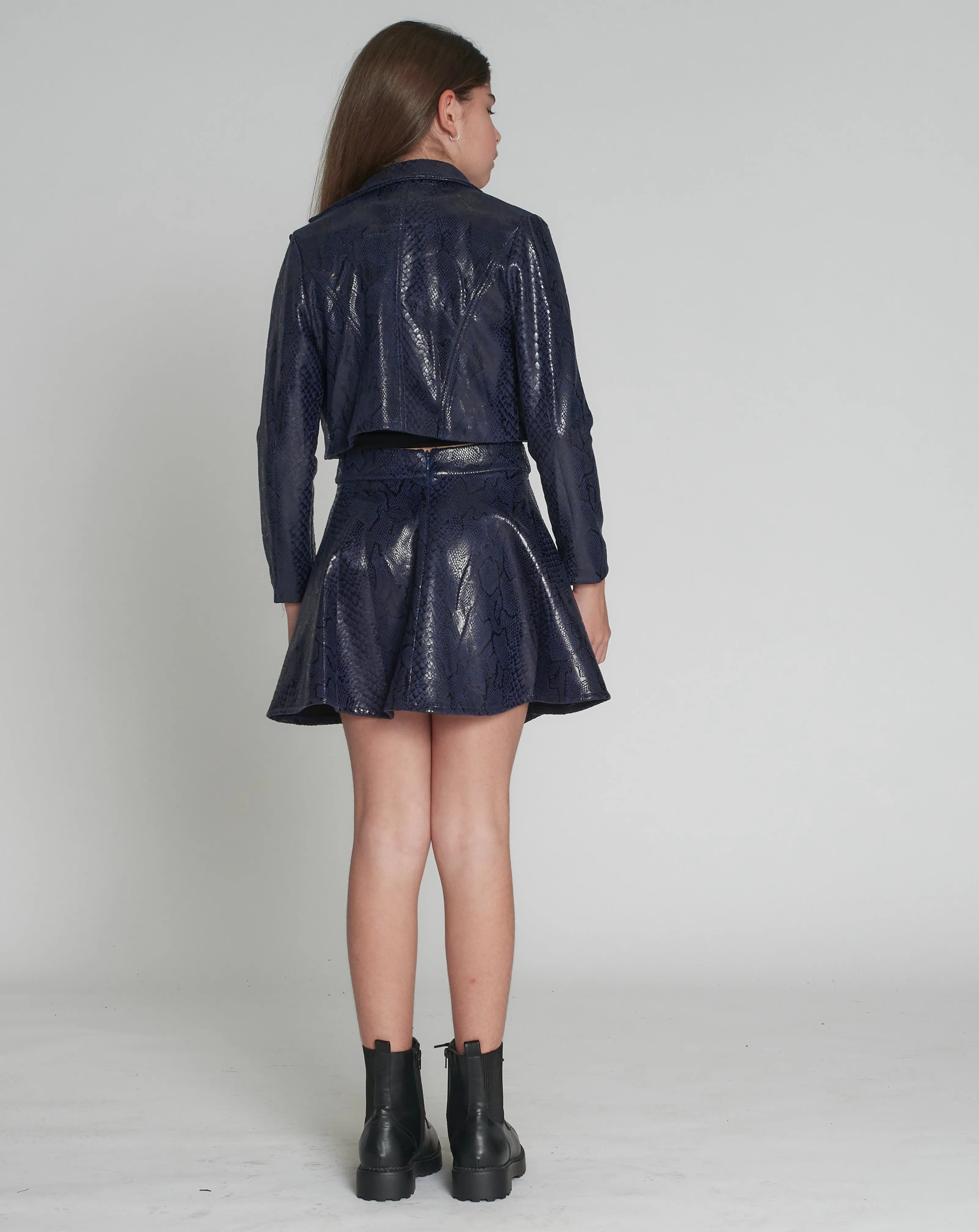 Honey & Beau Untamed Serpant Jacket & Skirt