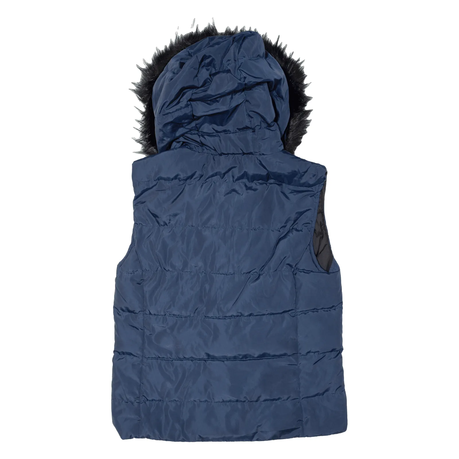 JACK WILLS Parka Gilet Blue Womens UK 12