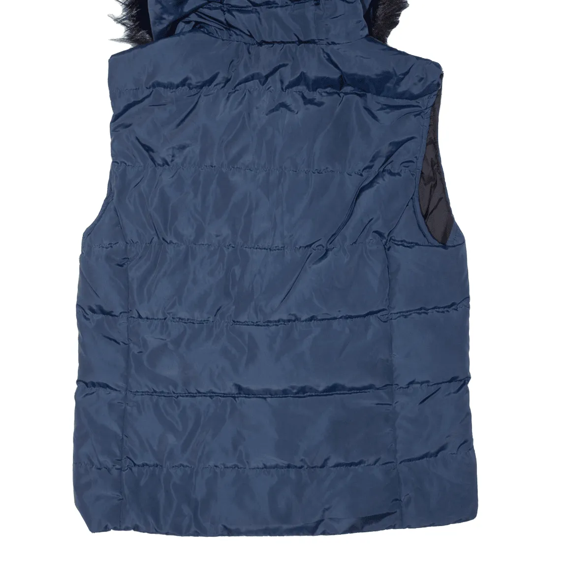 JACK WILLS Parka Gilet Blue Womens UK 12