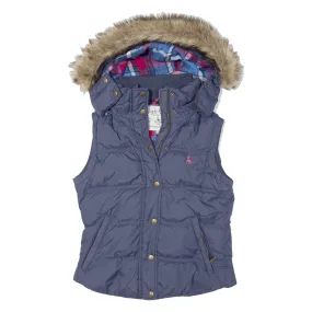 JACK WILLS Parka Puffer Gilet Blue Womens UK 8