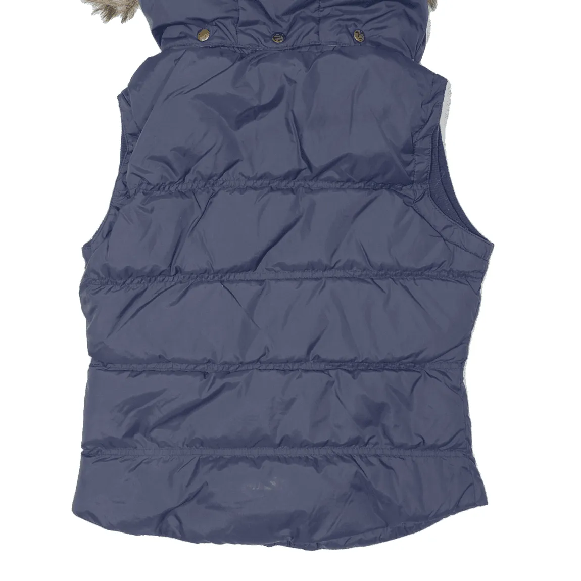JACK WILLS Parka Puffer Gilet Blue Womens UK 8