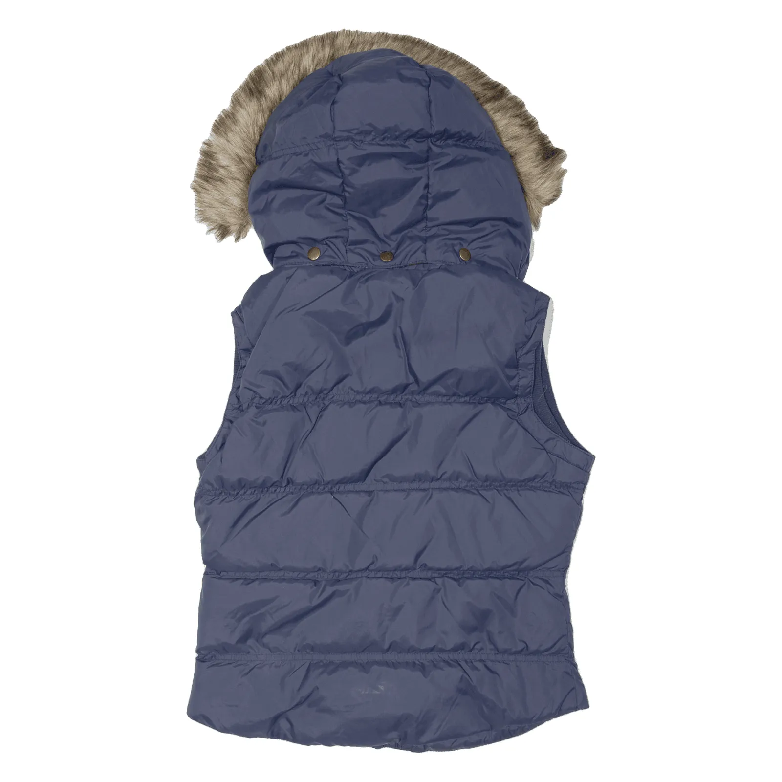 JACK WILLS Parka Puffer Gilet Blue Womens UK 8