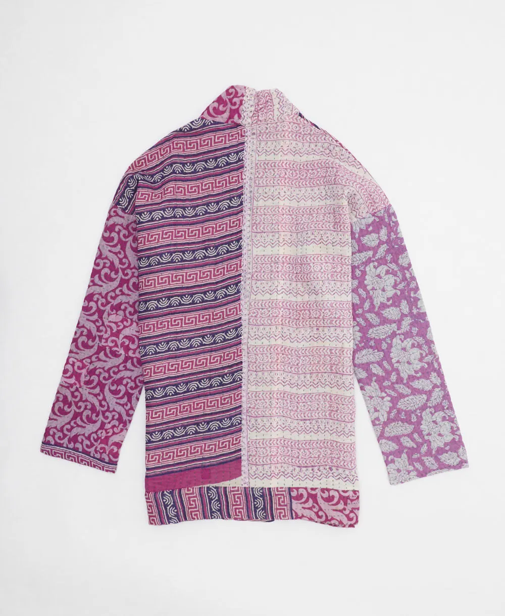 Kantha Quilted Jacket - No. 240601 - Extra Small