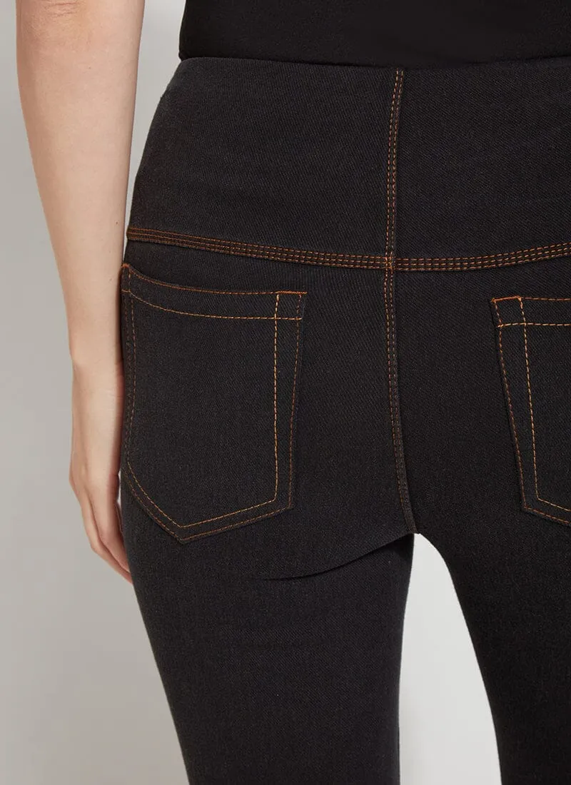 Lynette Tulip Hem Denim w Pocket (25.5" Inseam)