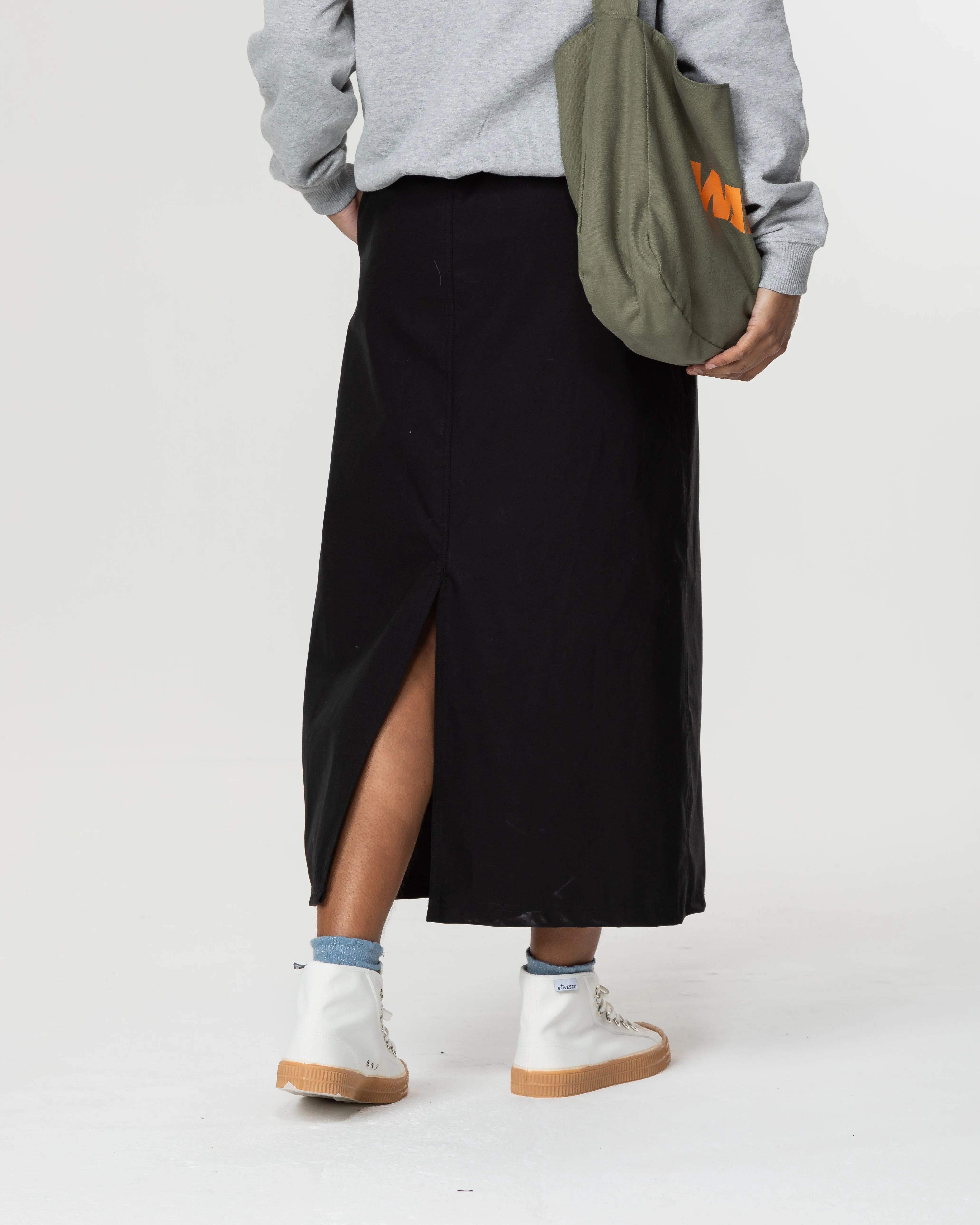 Lyra Long Skirt - Black
