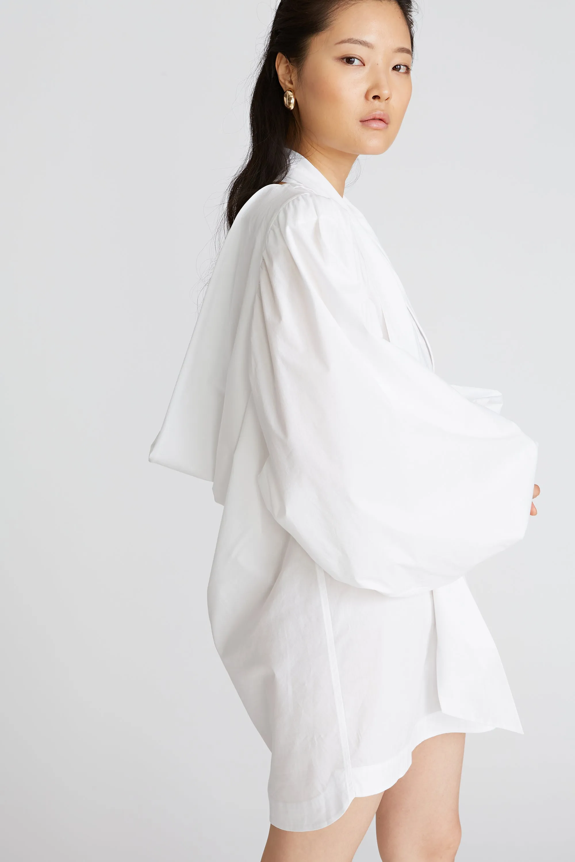 Macie Cowl Back Tunic