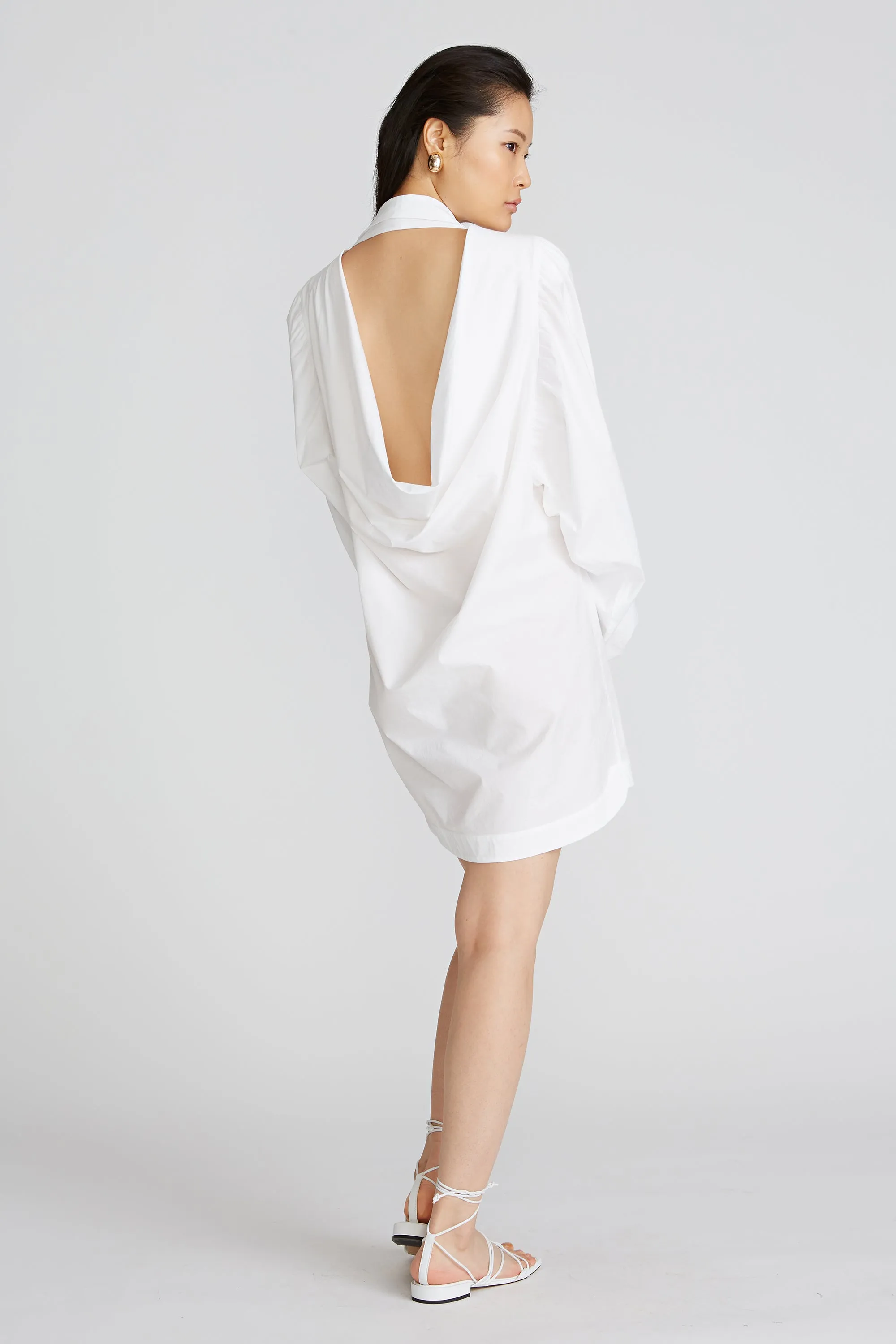Macie Cowl Back Tunic