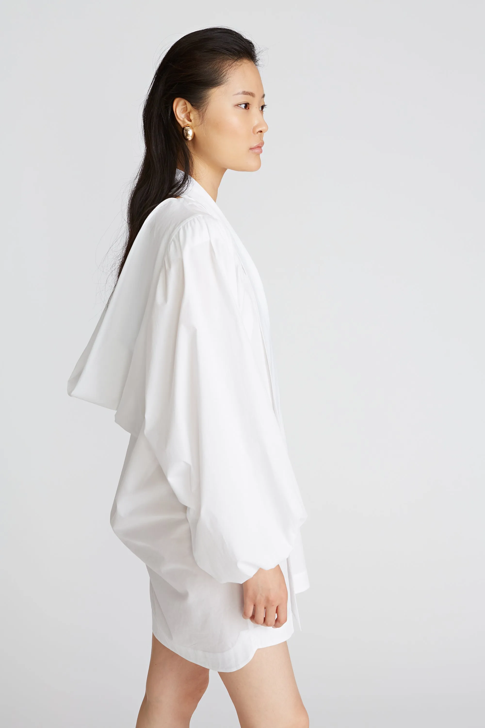 Macie Cowl Back Tunic