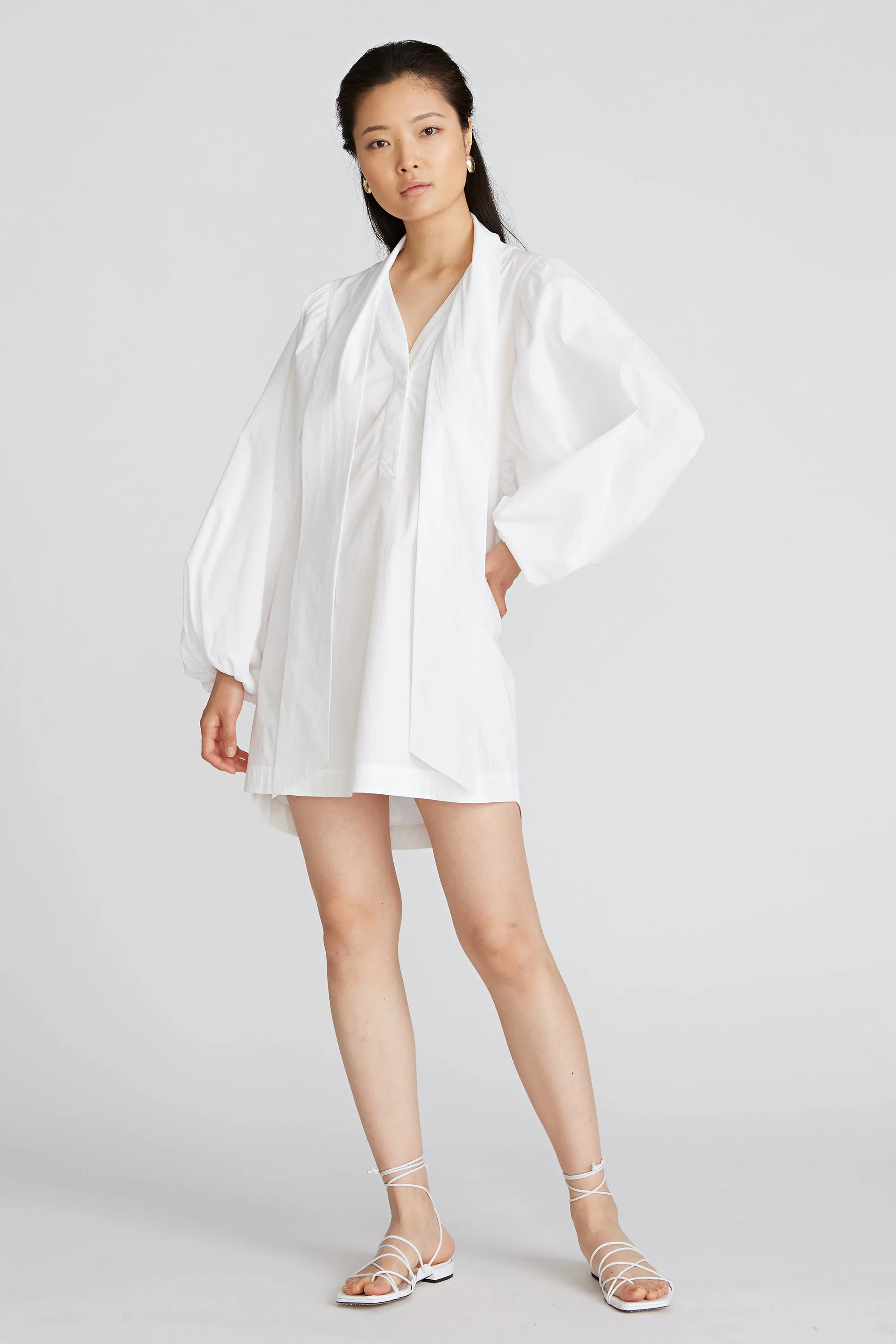 Macie Cowl Back Tunic