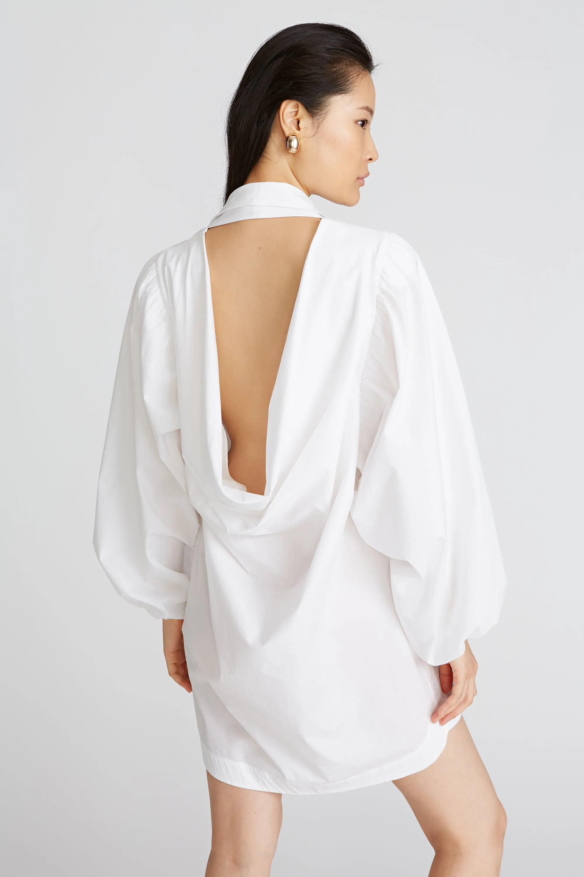 Macie Cowl Back Tunic