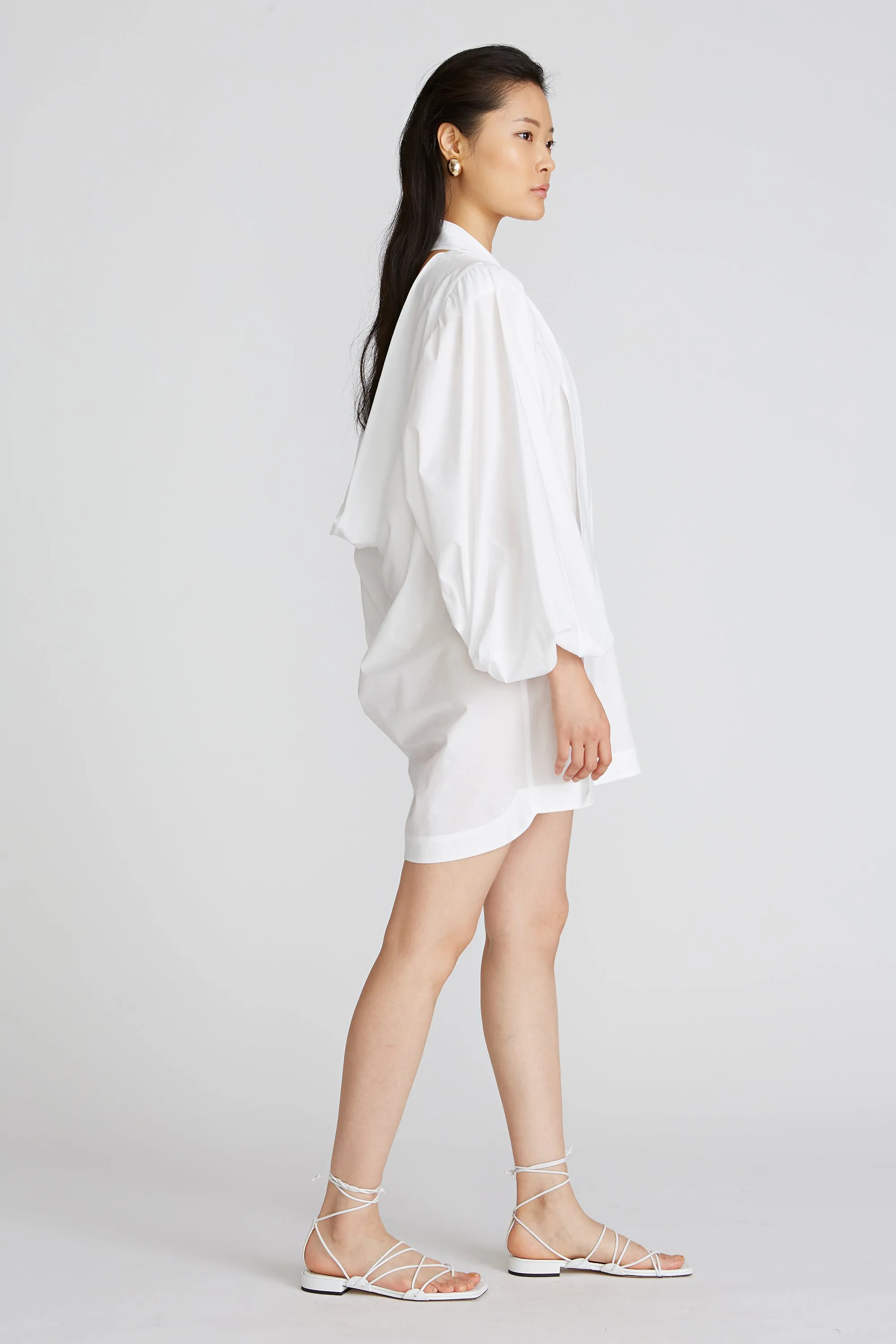 Macie Cowl Back Tunic