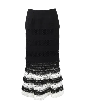 Macrame Trumpet Skirt