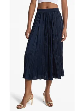 MICHAEL MICHAEL KORS - CRUSHED SILK SKIRT