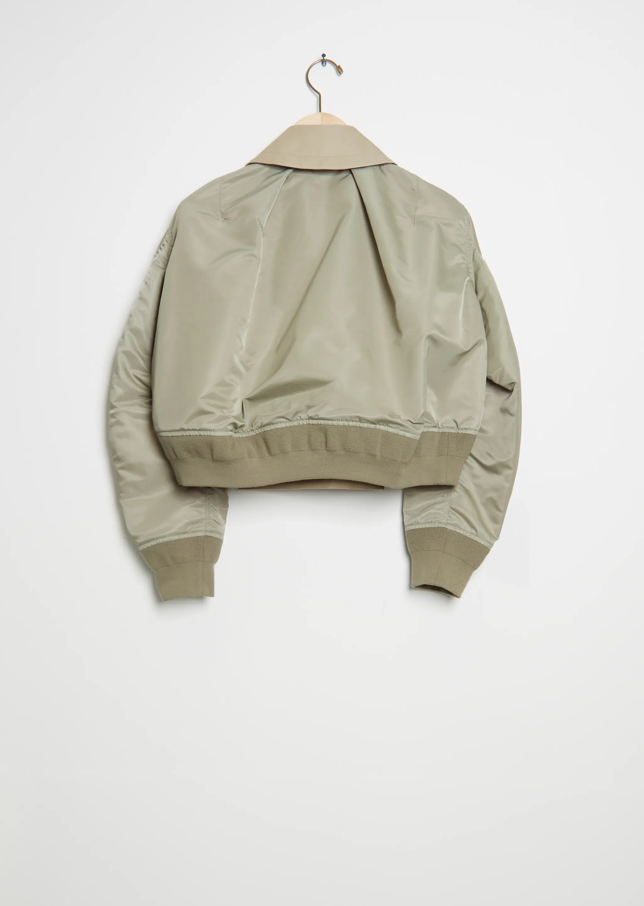 Nylon Twill Blouson Jacket