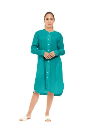 Oh My Gauze Pier Tunic Dress Reef