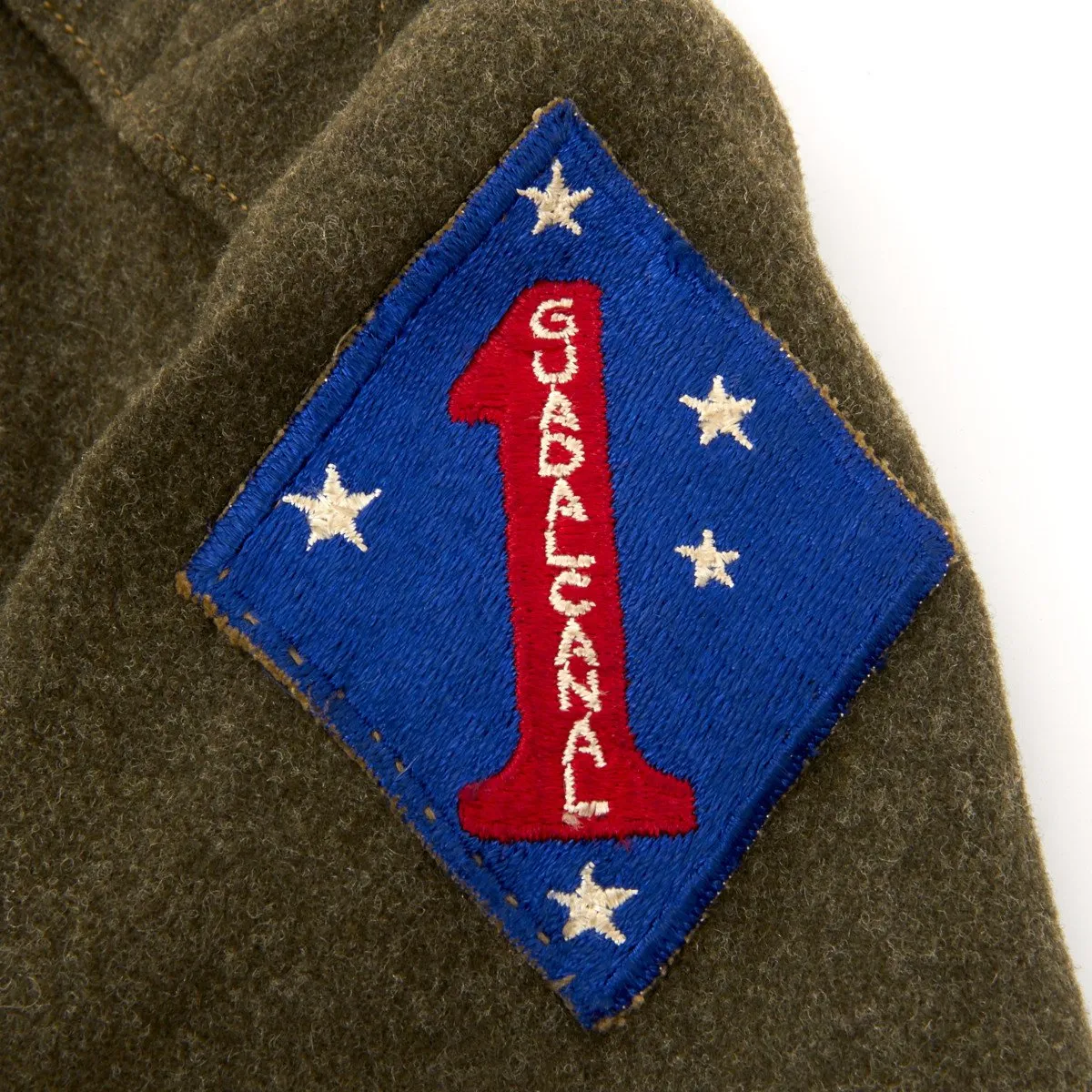 Original USMC WWII 1st Marine Division Guadalcanal Ike Jacket- Dated 1942