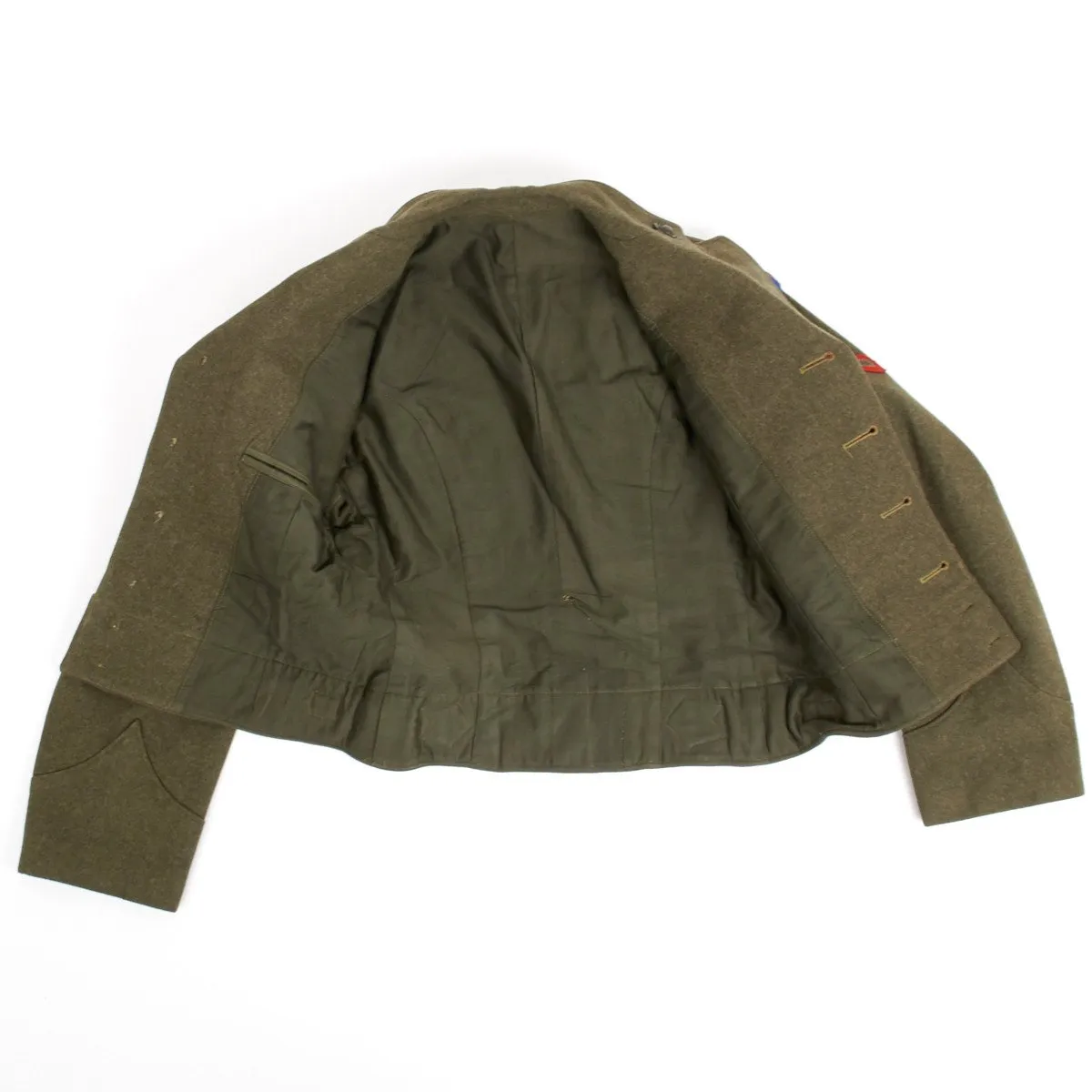 Original USMC WWII 1st Marine Division Guadalcanal Ike Jacket- Dated 1942