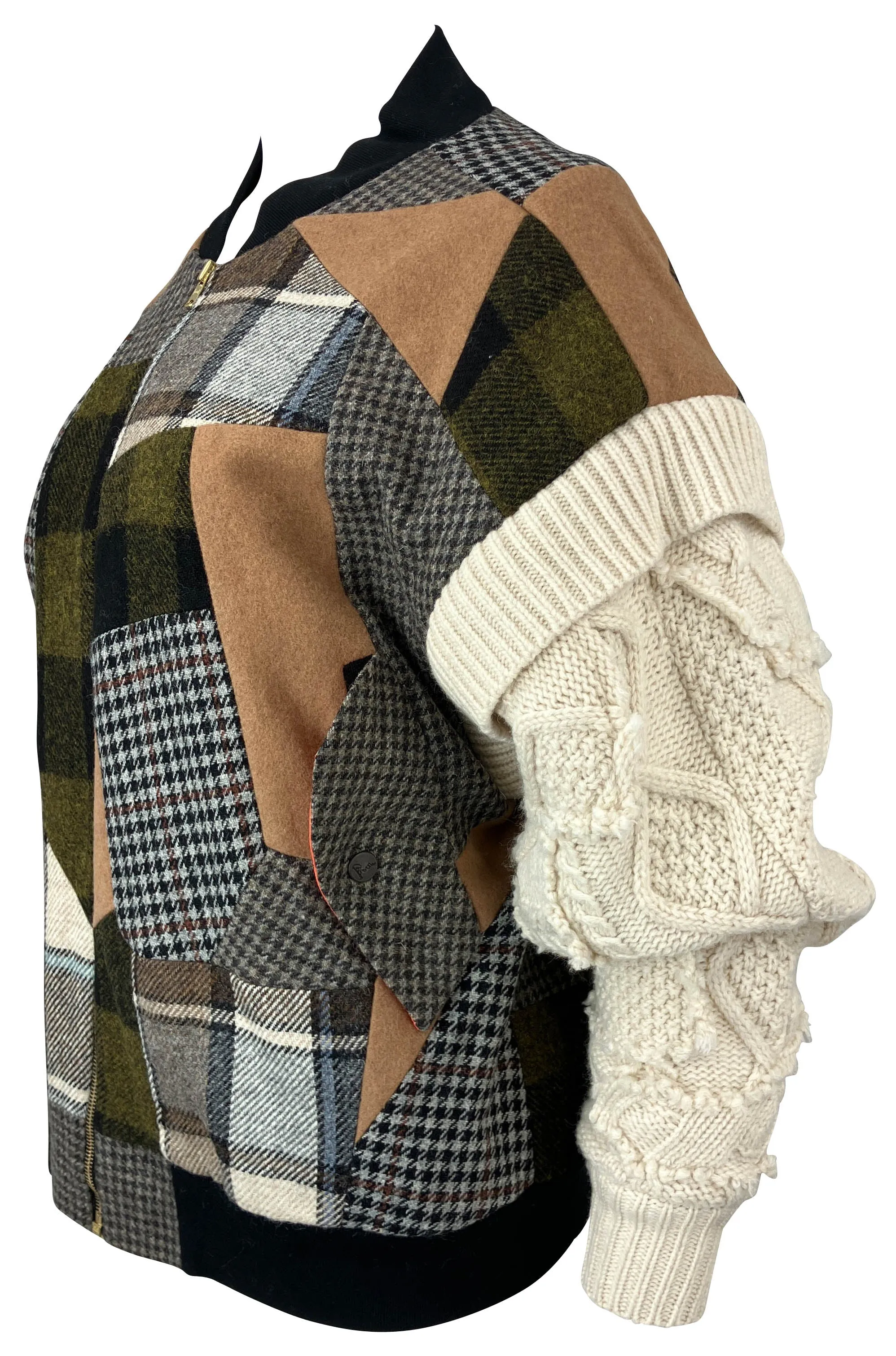 Preen By Thornton Bregazzi Kemp Jacket in Multi Patch