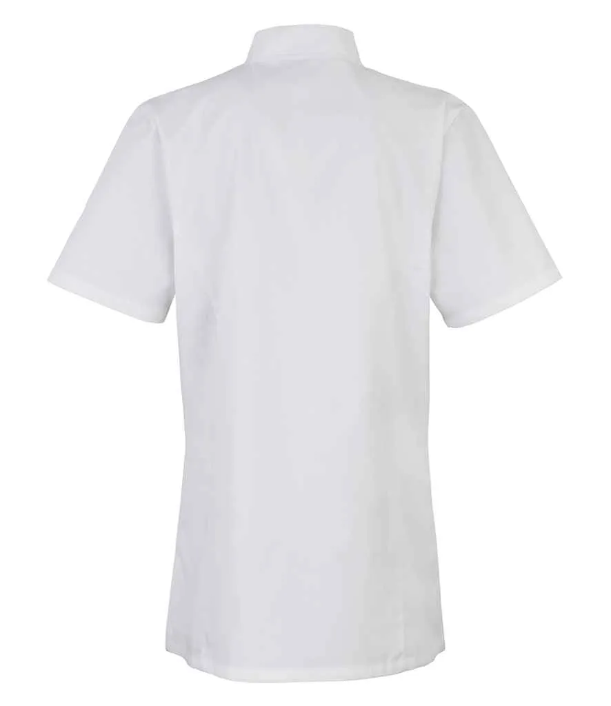 Premier Short Sleeve Chef's Jacket (Ladies)