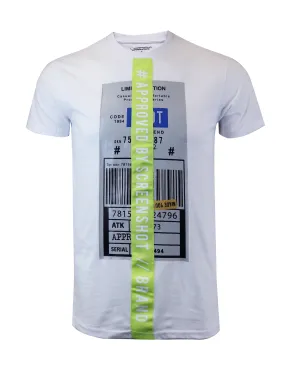 S11008-APPROVED BY SCREENSHOT T-SHIRTS (WHITE)