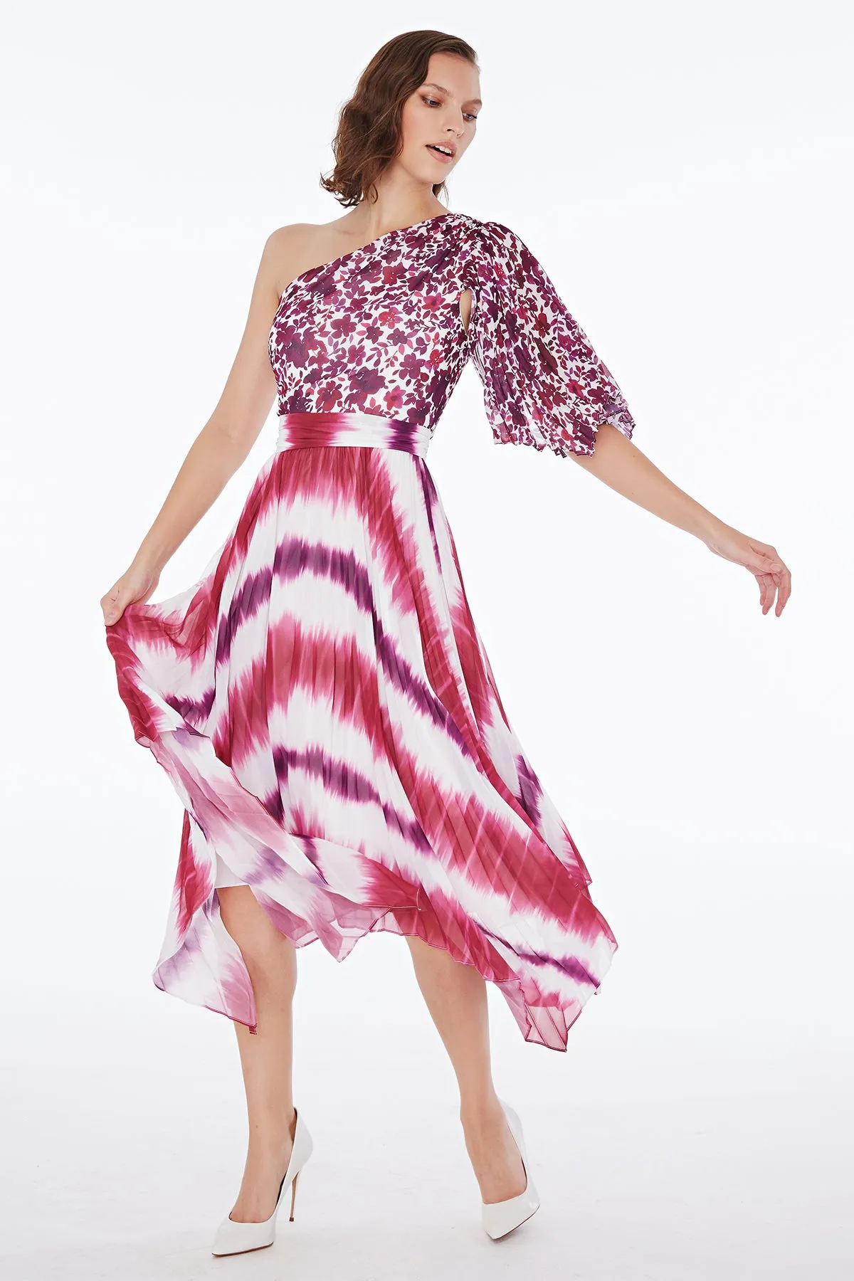 Saanvi One Shoulder Dress