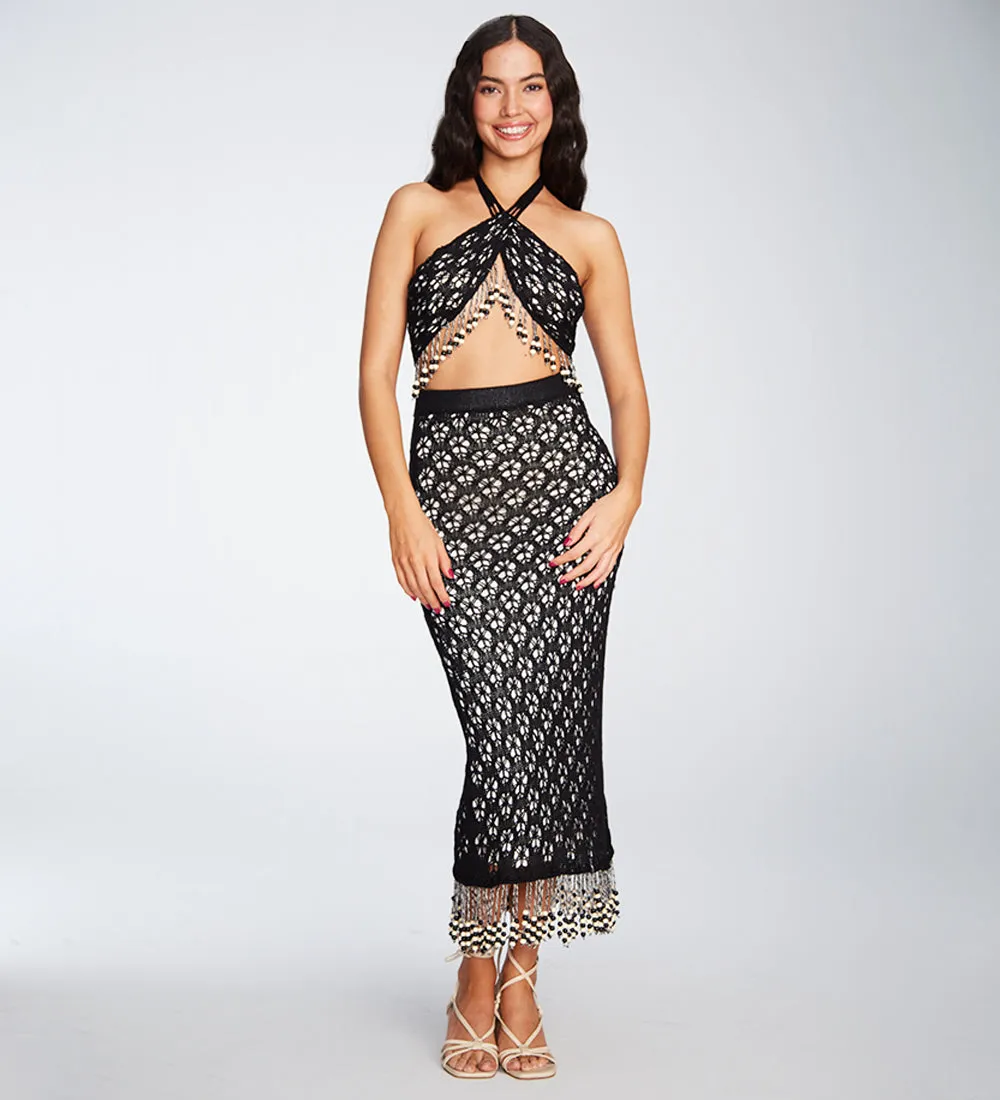 Sally Black Skirt