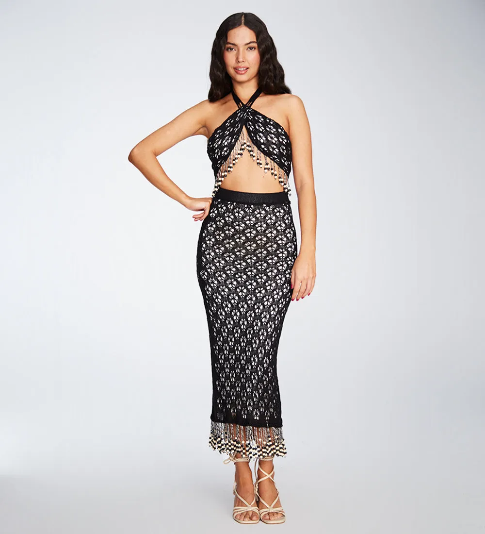 Sally Black Skirt