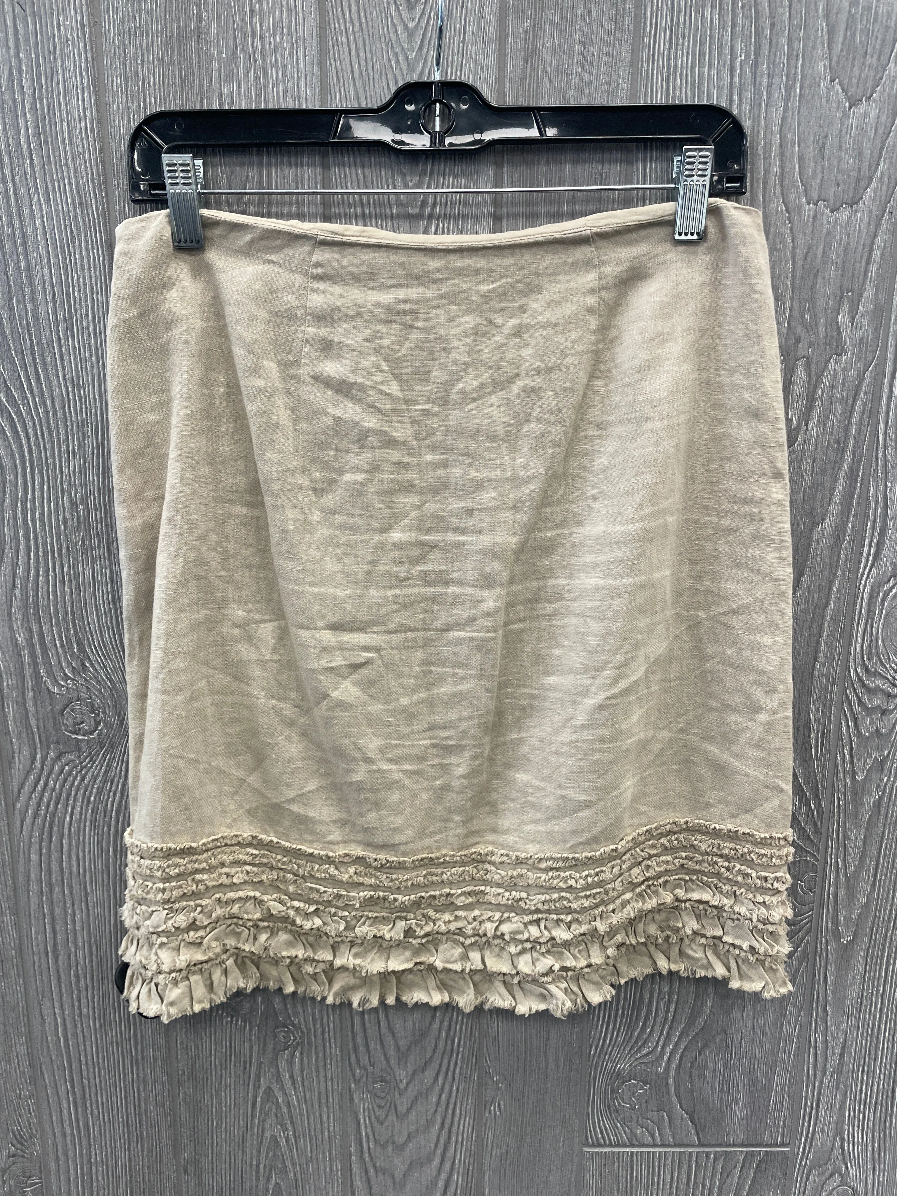 Skirt Midi By Tommy Bahama In Beige, Size: 2