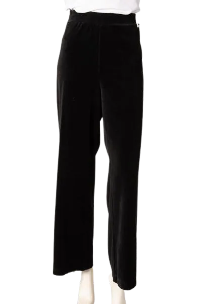 St. John Women's Pants Black Size XL SKU 000302-4