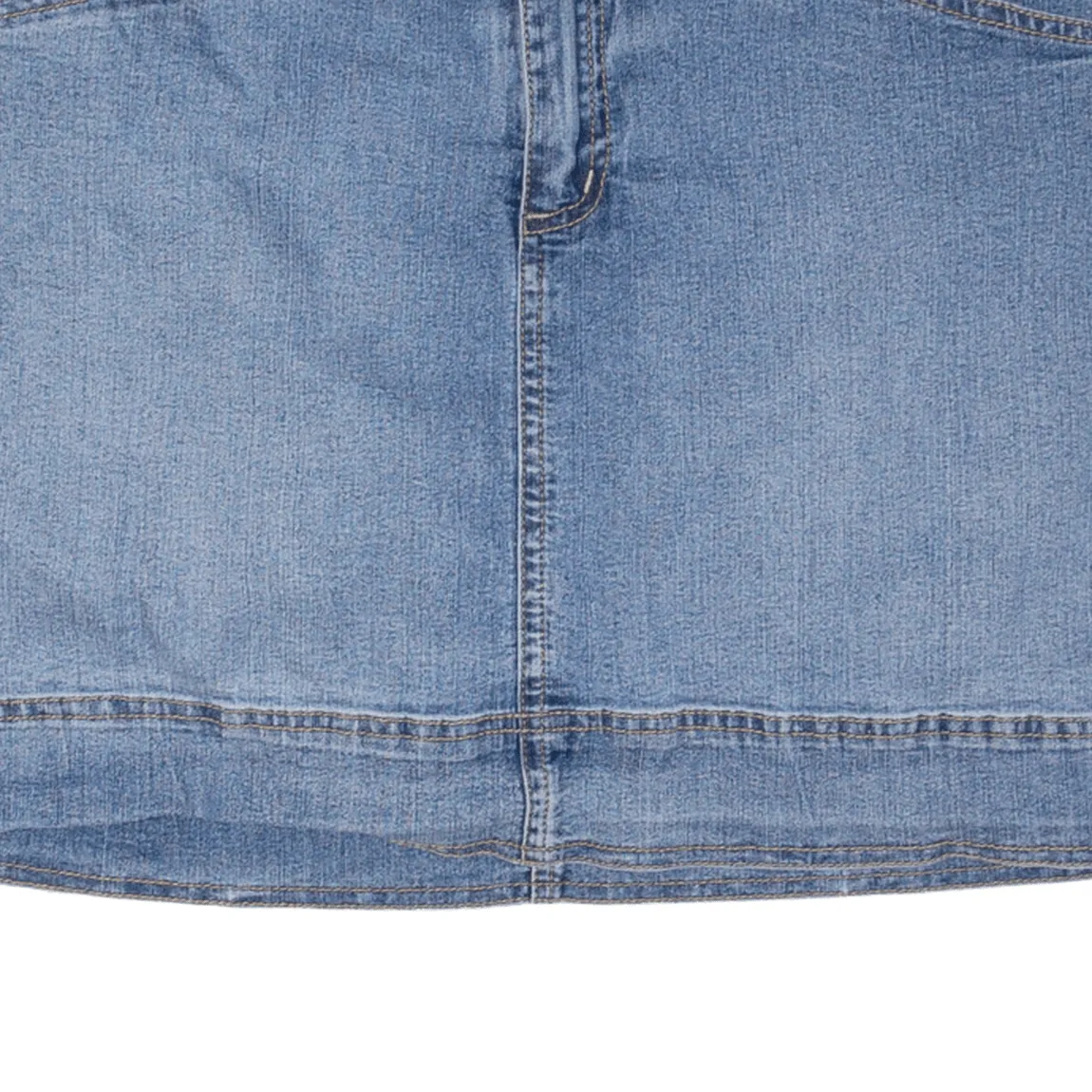 ST JOHNS BAY Womens Skort Skirt Blue Short 90s M