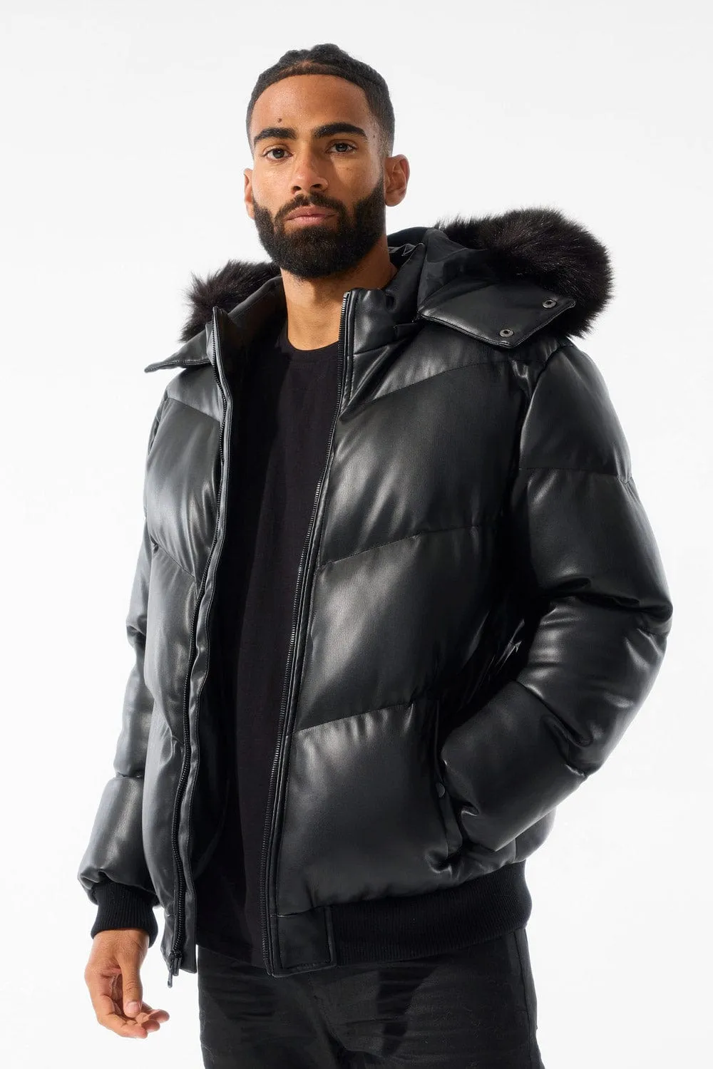 Thriller Puffer Jacket (Black)